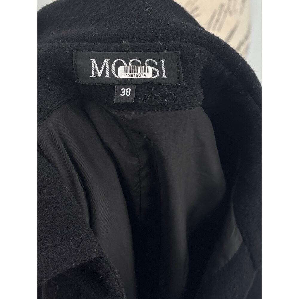 B16 Mossi Wool Batwing Blouson Midi Dress 8 Oversized Neutral Street Punk - Picture 11 of 12